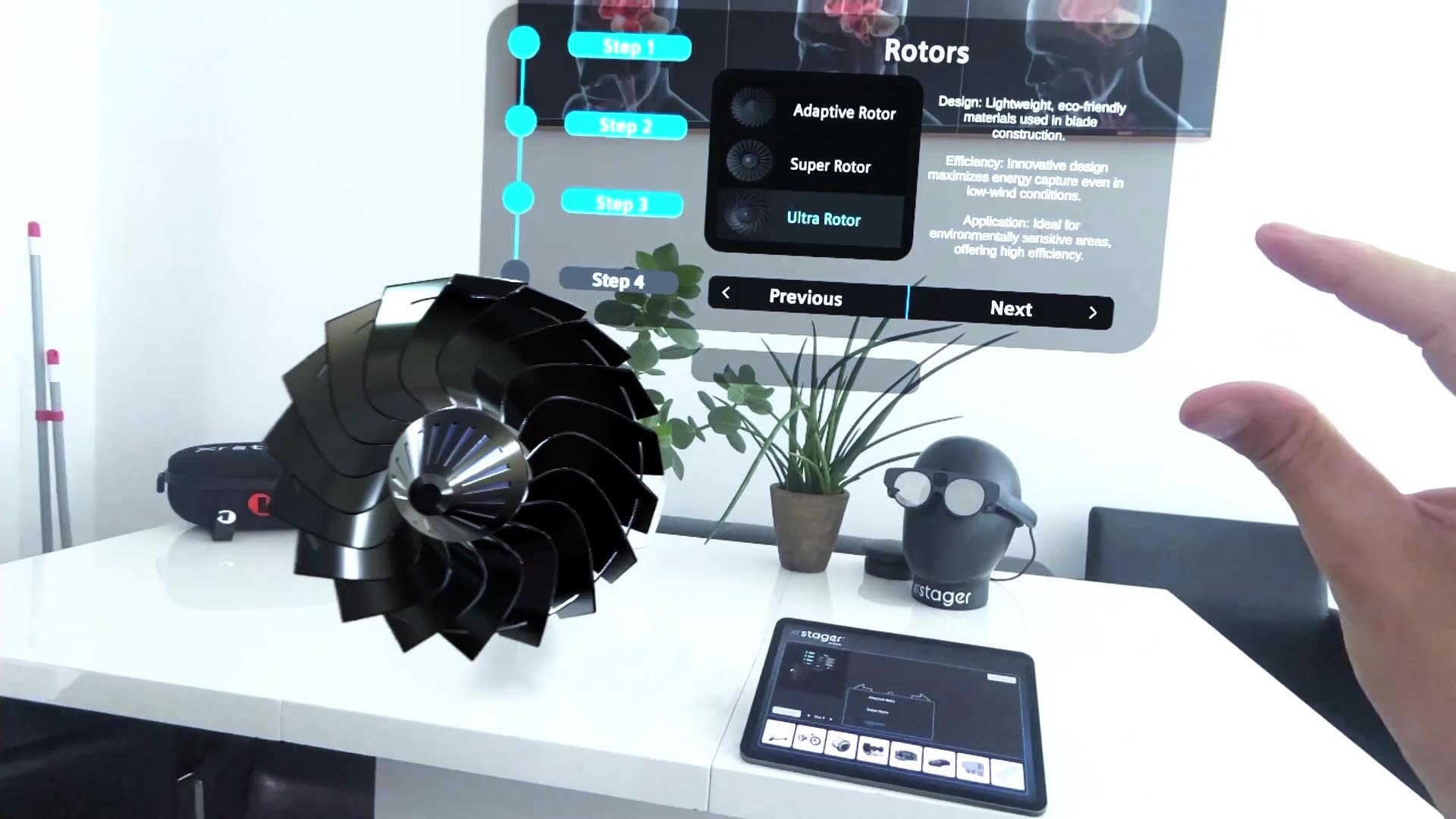 XR Stager 3D Produktkonfigurator