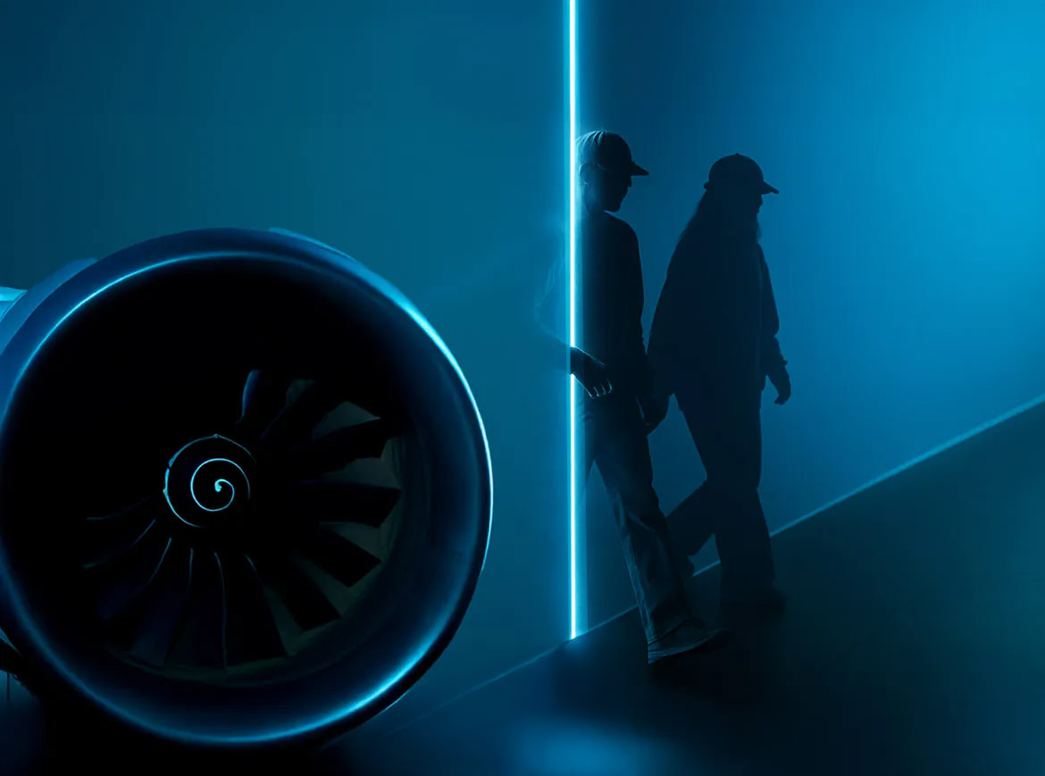 Laser Staging Meets Digital Twin