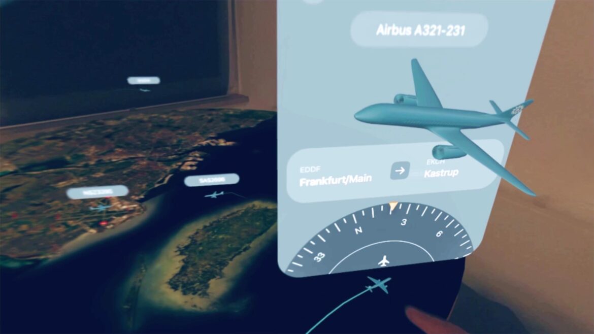 Neue Horizonte erschließen mit VISORIC und Spatial Computing in der Luftfahrt