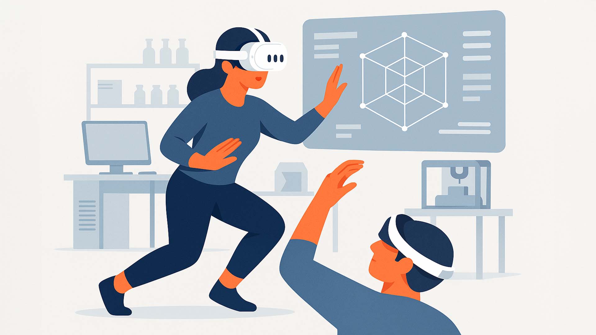 Bewegungssteuerung in industrieller Simulation