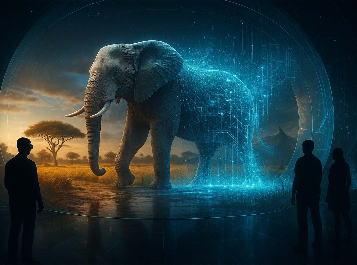 Hologram Zoo mit AI und Mixed Reality für Tierwohl und Verstehen