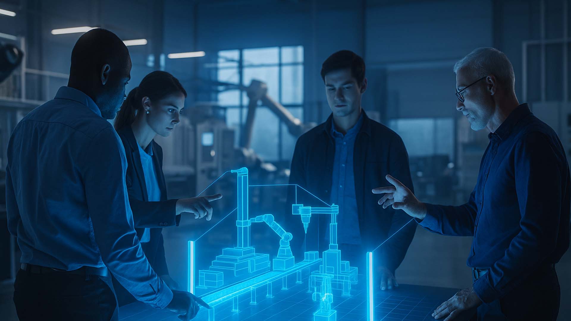 Teamwork in interactive data spaces