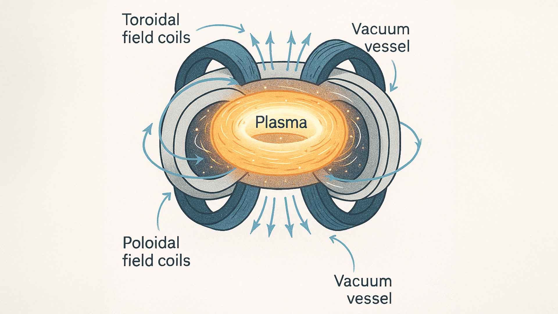 Fusionsplasma im ST-40 Reaktor von Tokamak Energy