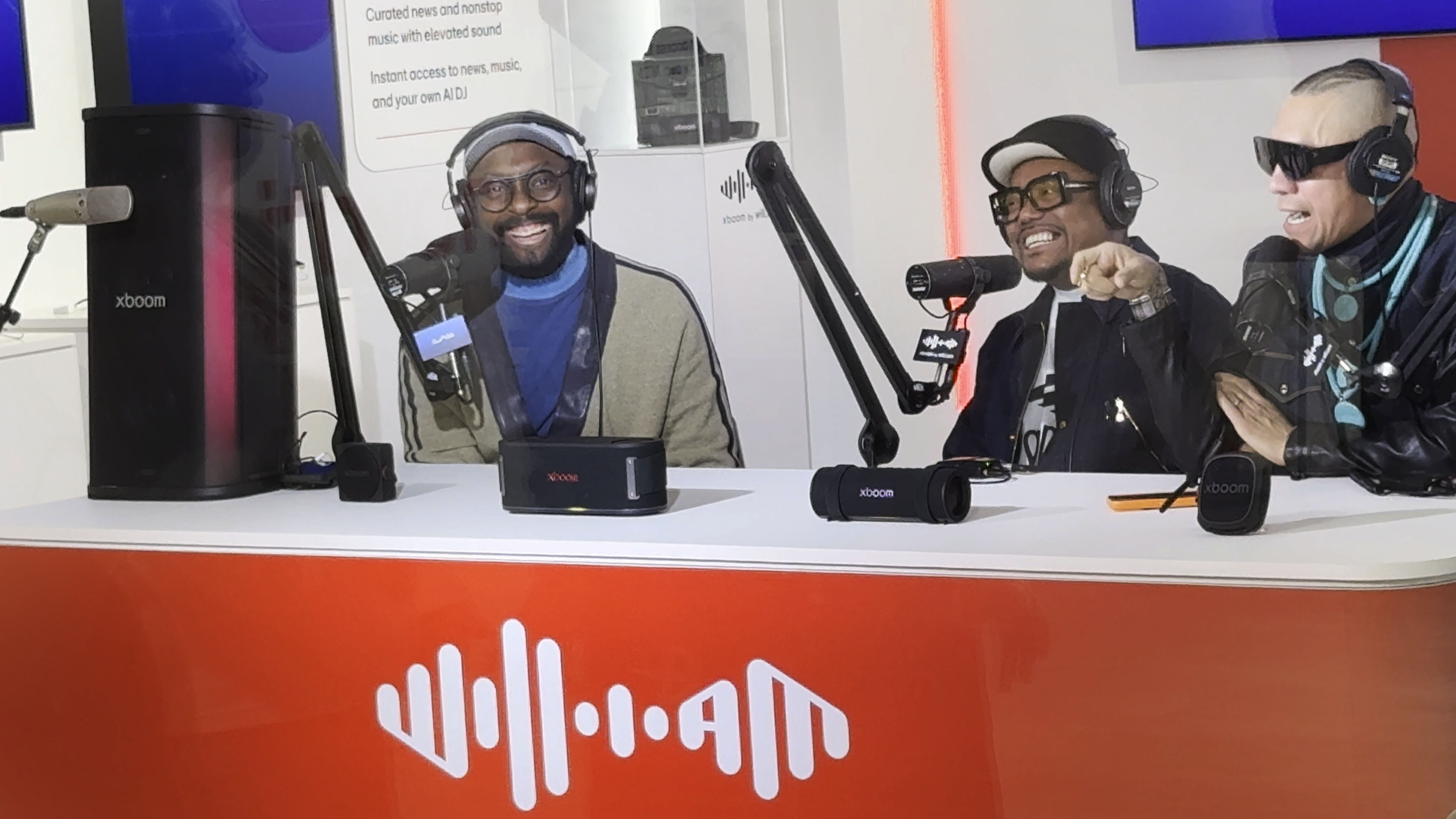 Black Eyed Peas im Podcast-Gespräch auf der CES 2026
