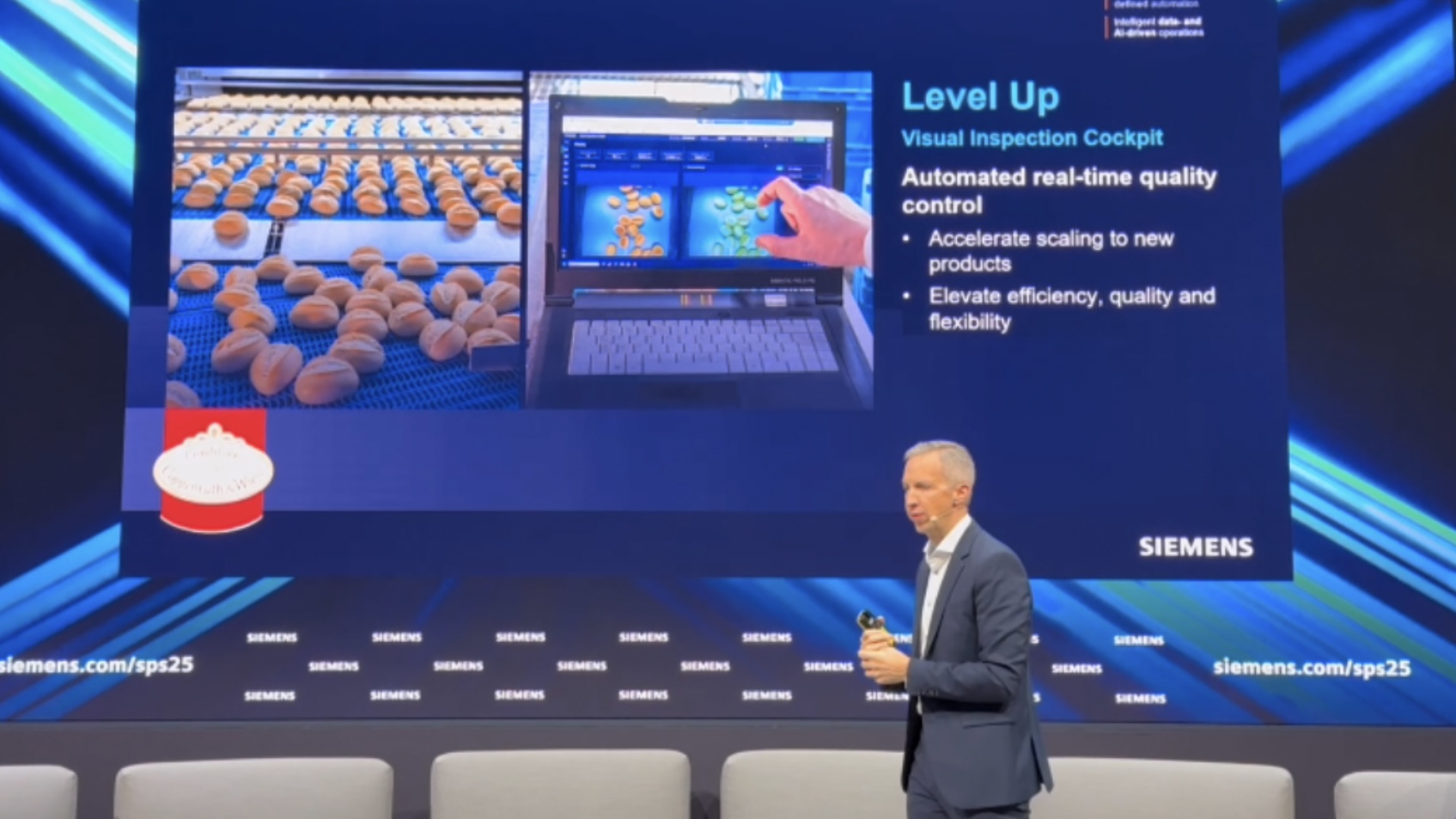 Siemens Visual Inspection Cockpit with AI-based inline quality control