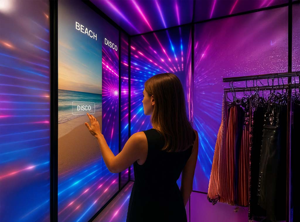 How fitting rooms are becoming digital experience spaces
