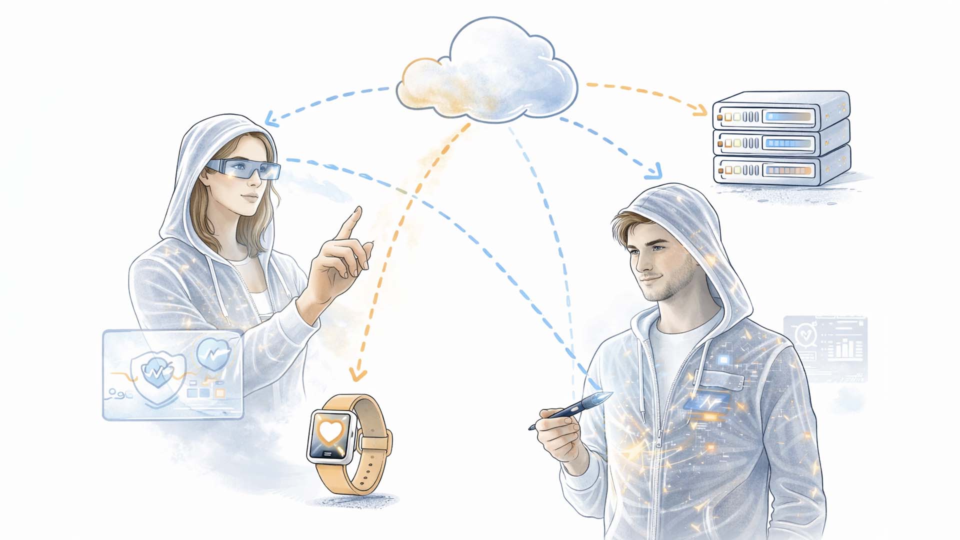 Verteilte Computing Architektur für Body Centric Systeme