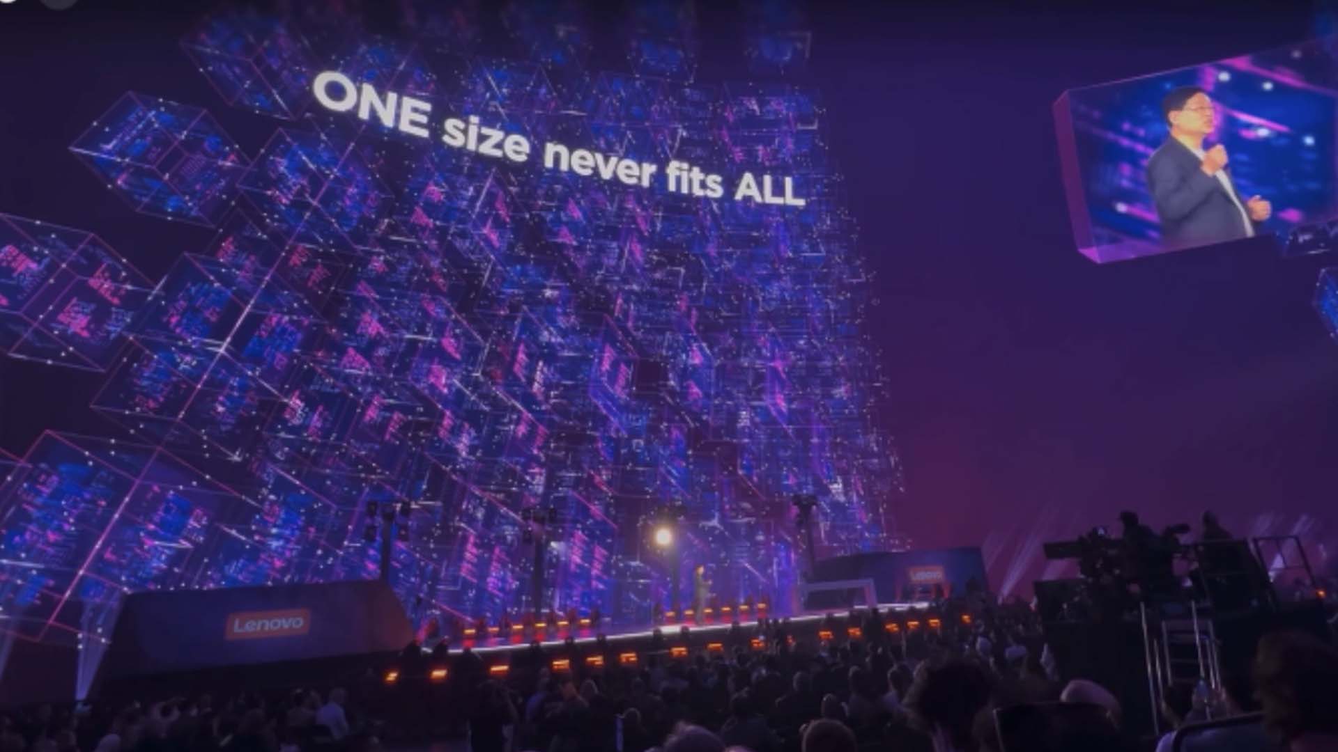 One size never fits all as a guiding principle of the Lenovo keynote at CES 2026