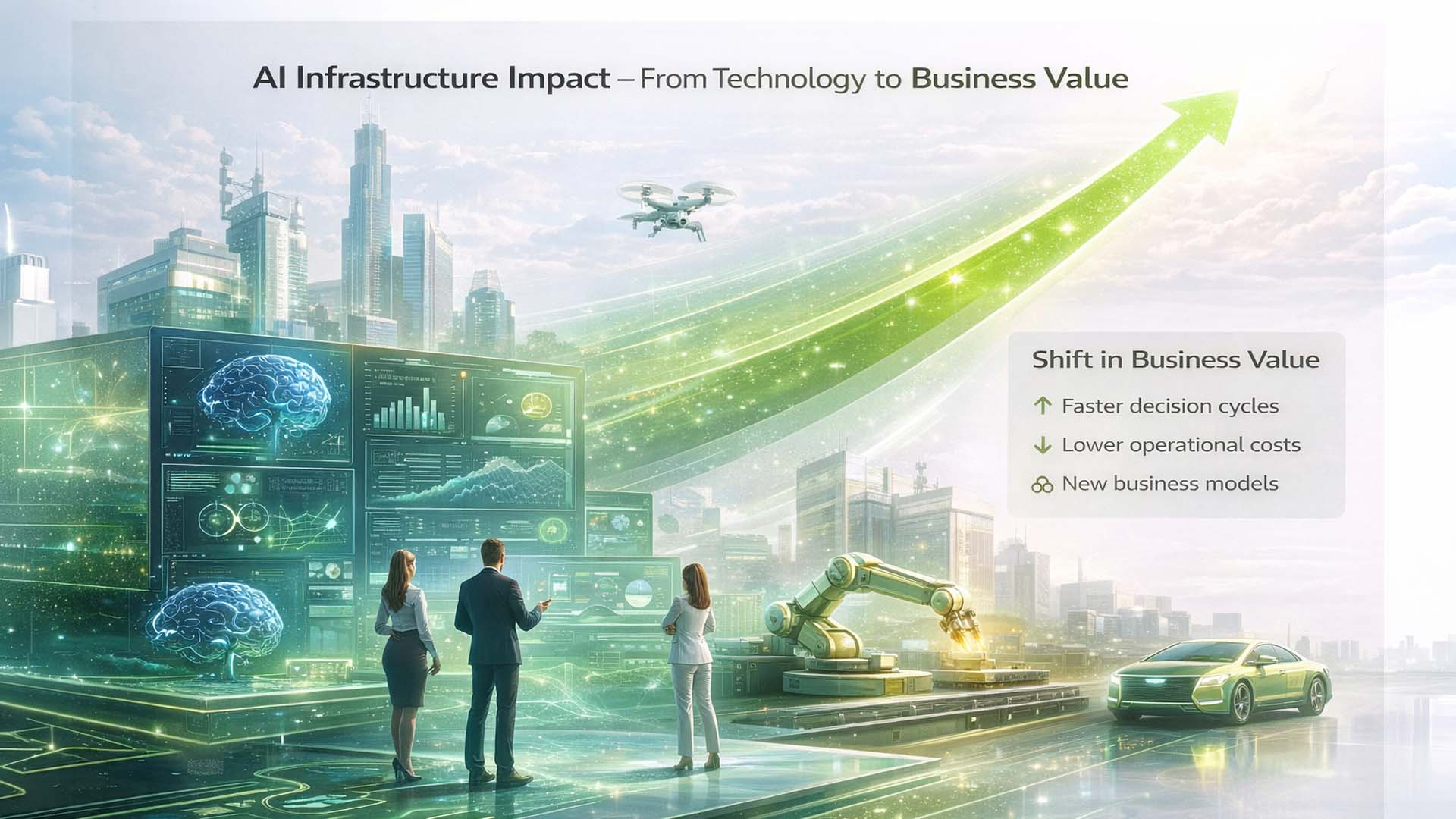 AI Infrastructure verändert Geschäftsmodelle und industrielle Prozesse