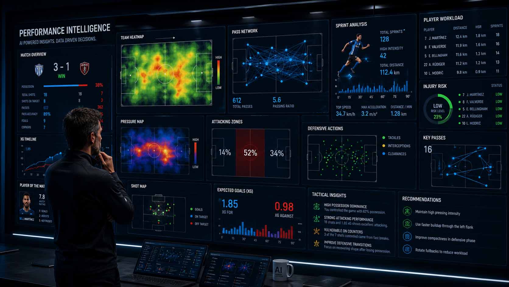 Performance Intelligence für Trainer und Analysten
