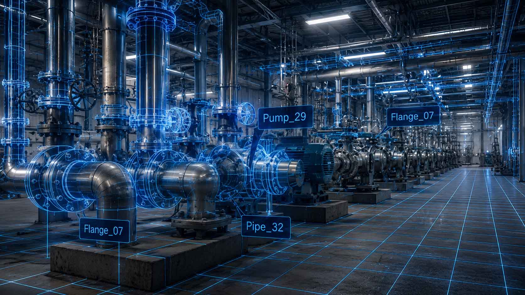 Automatic object recognition for digital twins