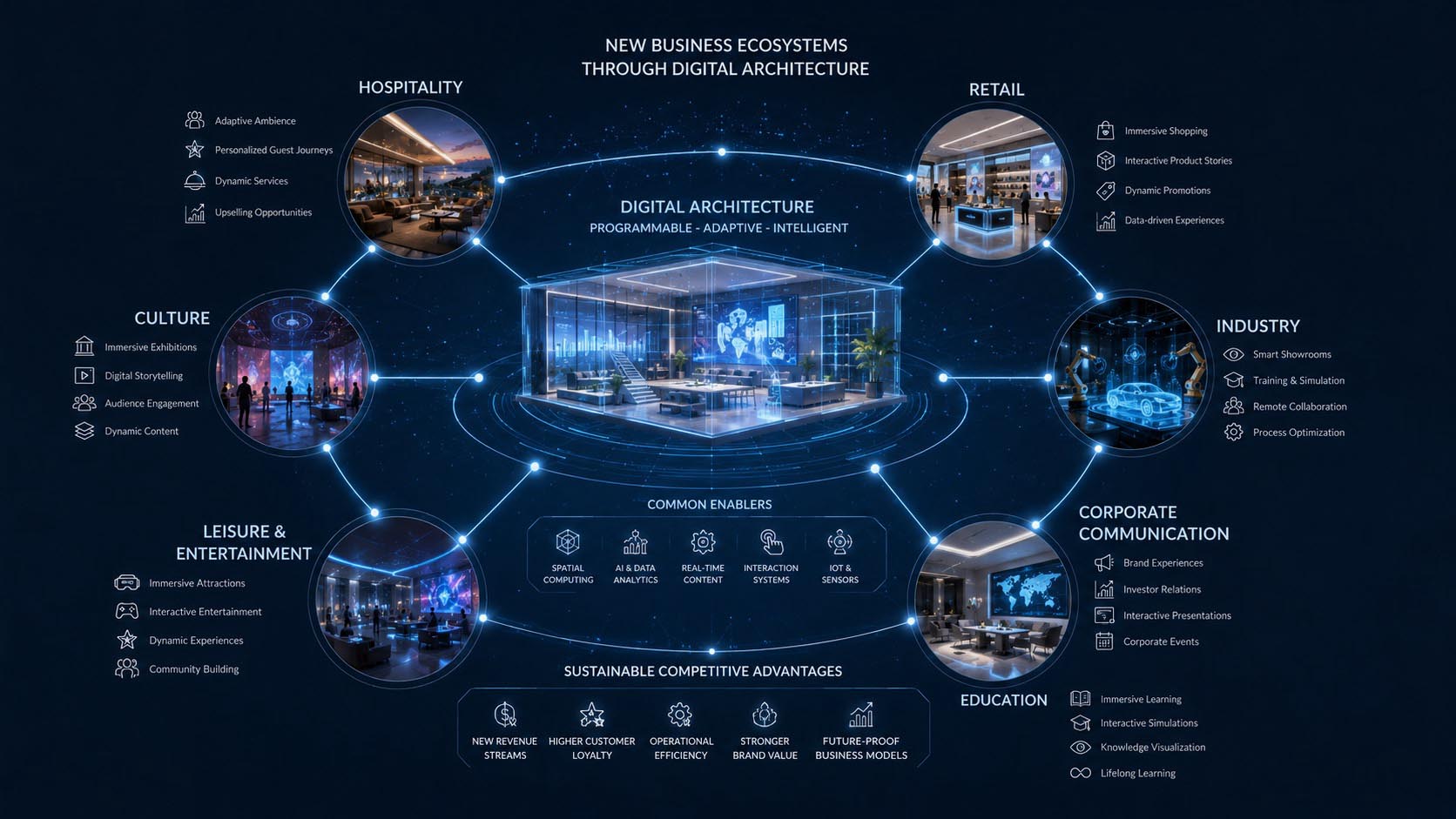 Digitale Architektur schafft neue Geschäftsmodelle und nachhaltige Wettbewerbsvorteile