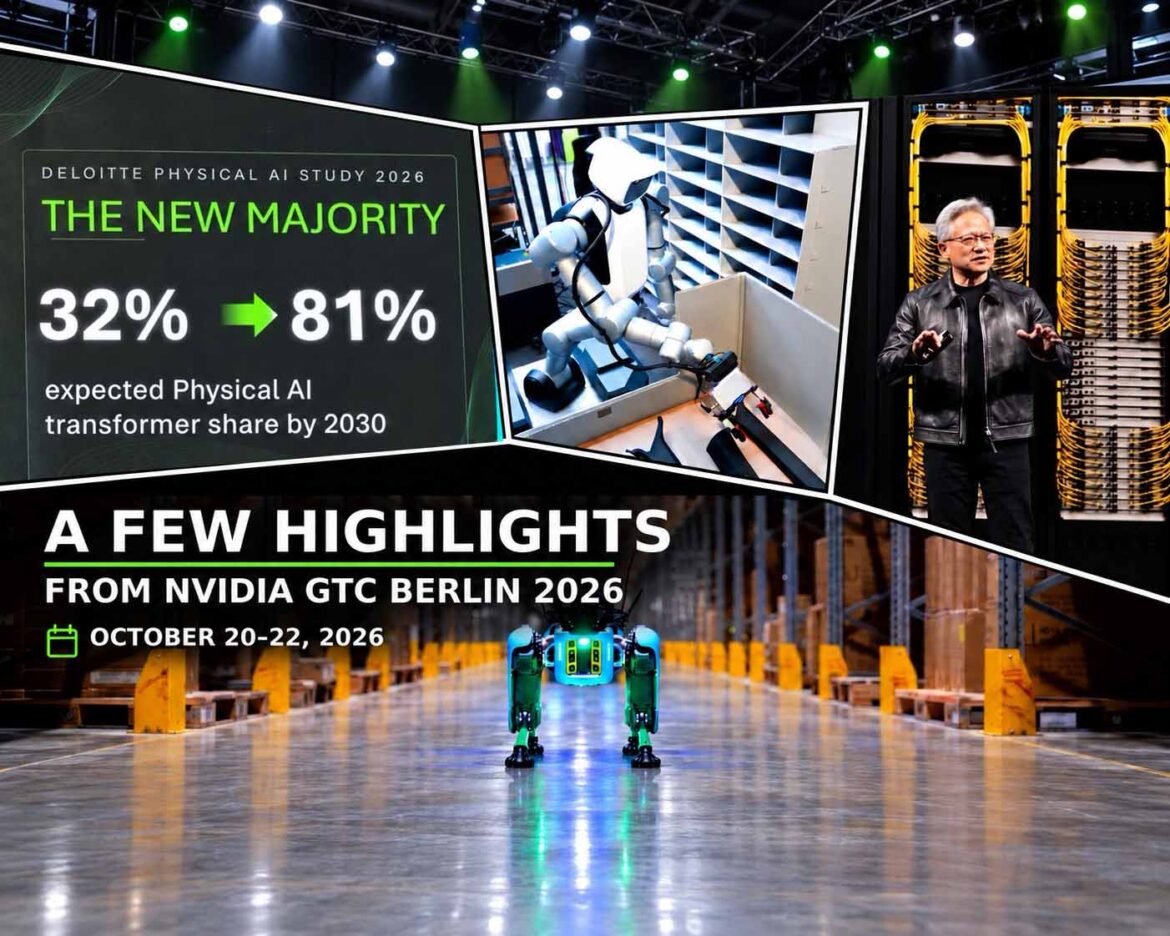 NVIDIA GTC Berlin 2026. How artificial intelligence is becoming Europe's industrial infrastructure