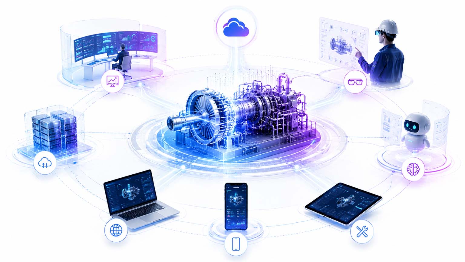 KI verbindet digitale Zwillinge, Cloud und räumliche Kommunikation