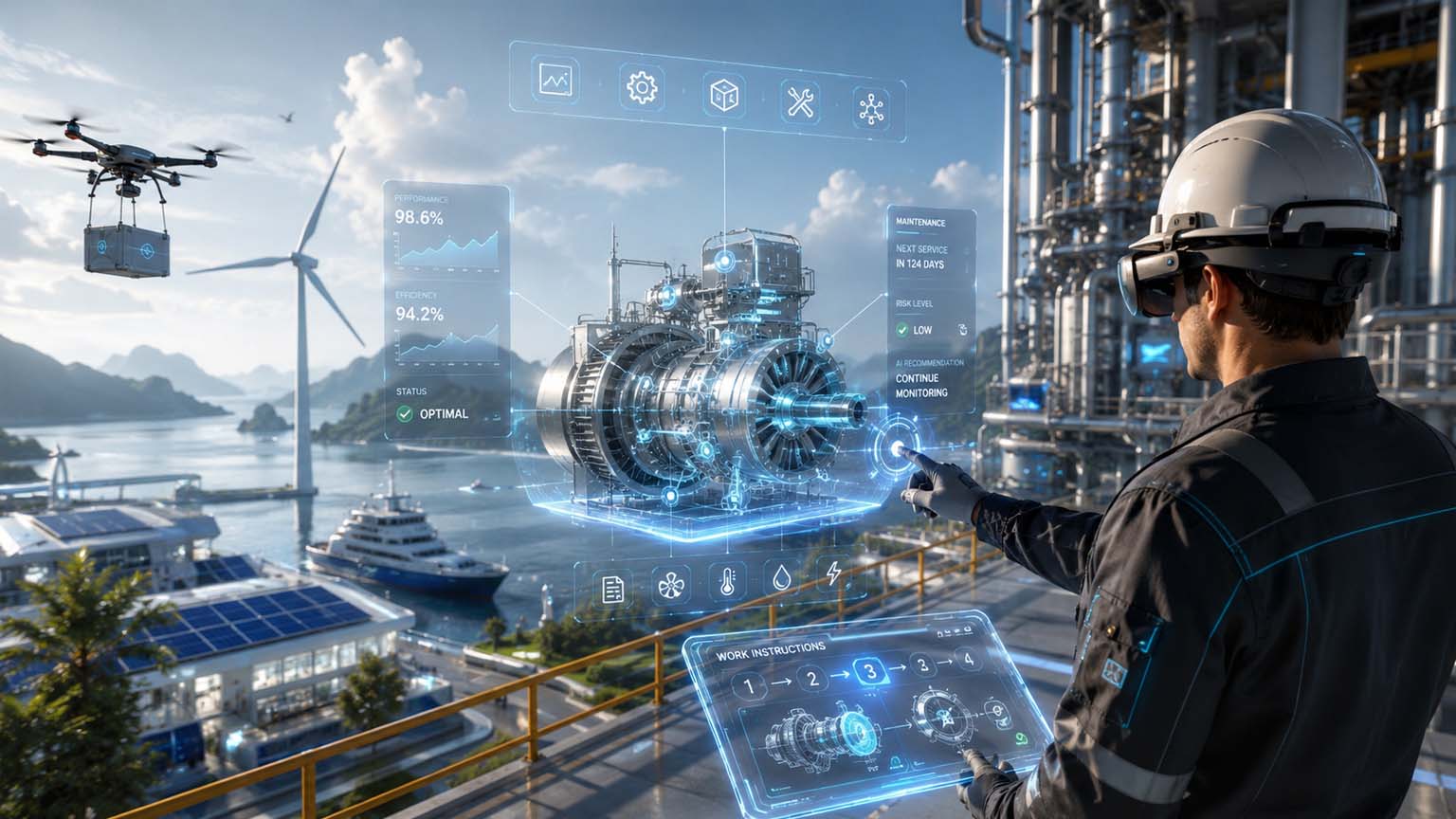 Spatial Computing verbindet digitale Zwillinge mit der realen Arbeitsumgebung