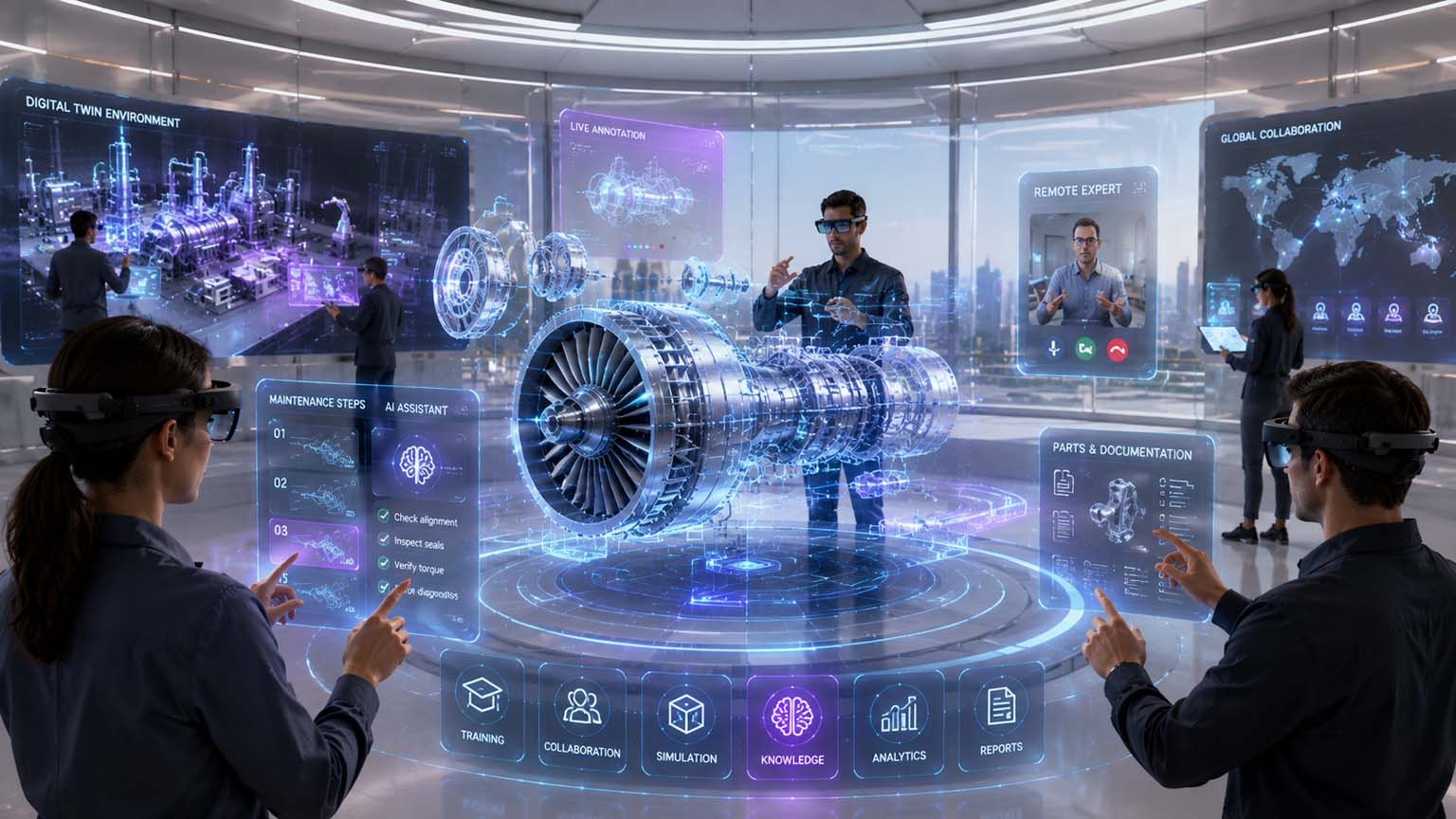 Digitale Zwillinge, KI und Spatial Computing schaffen neue Unternehmensplattformen